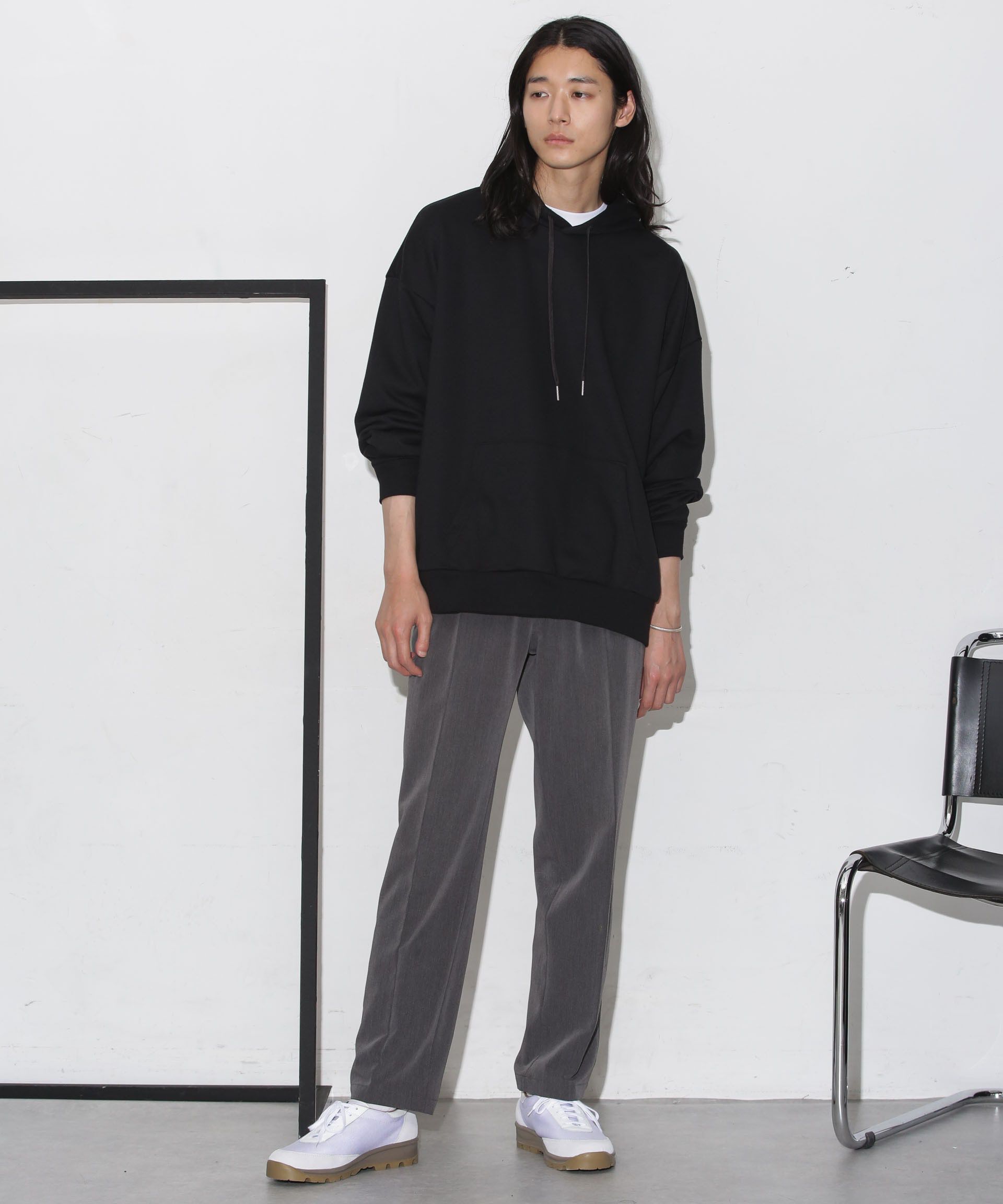 nano･universe「ビックシルエットフーディー」|パーカー|