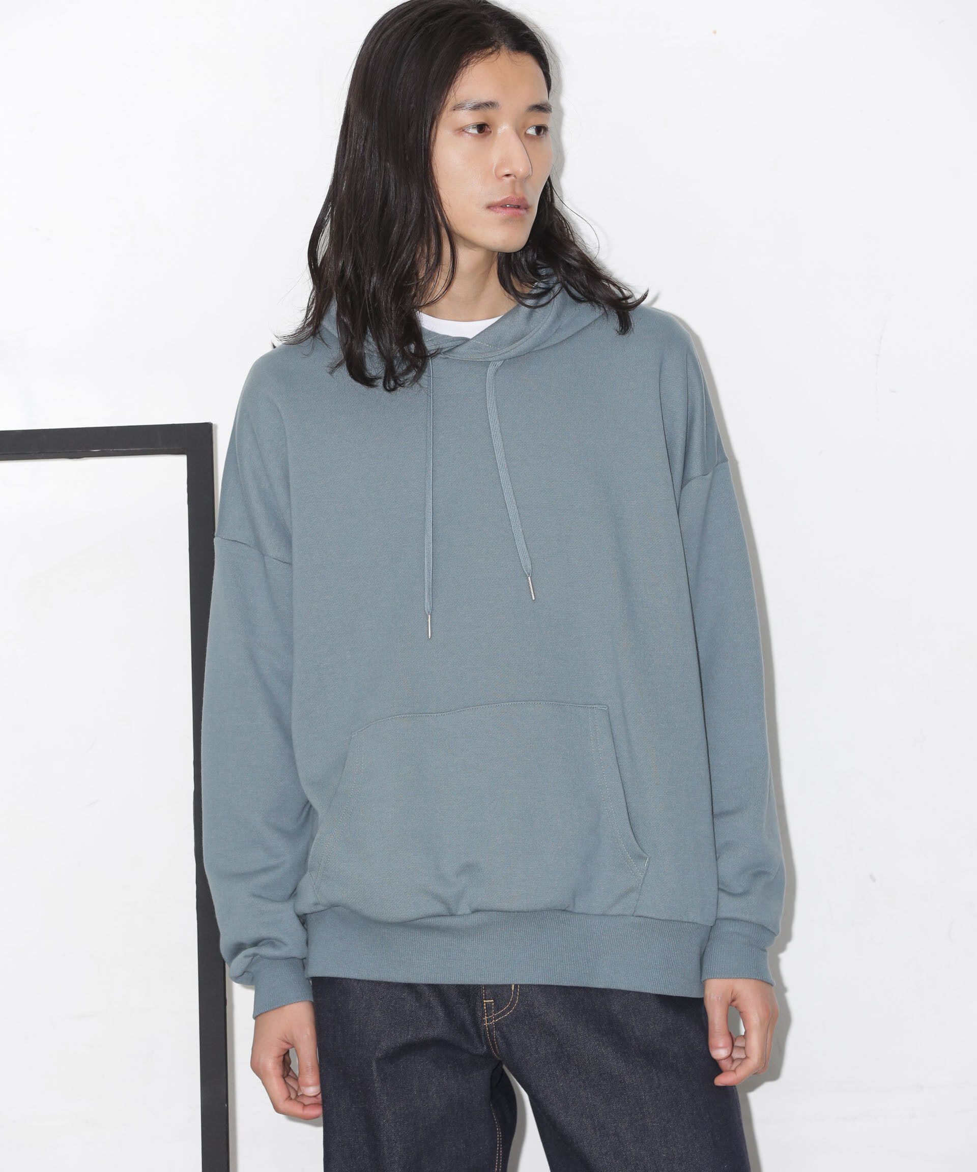 nano･universe「ビックシルエットフーディー」|パーカー|