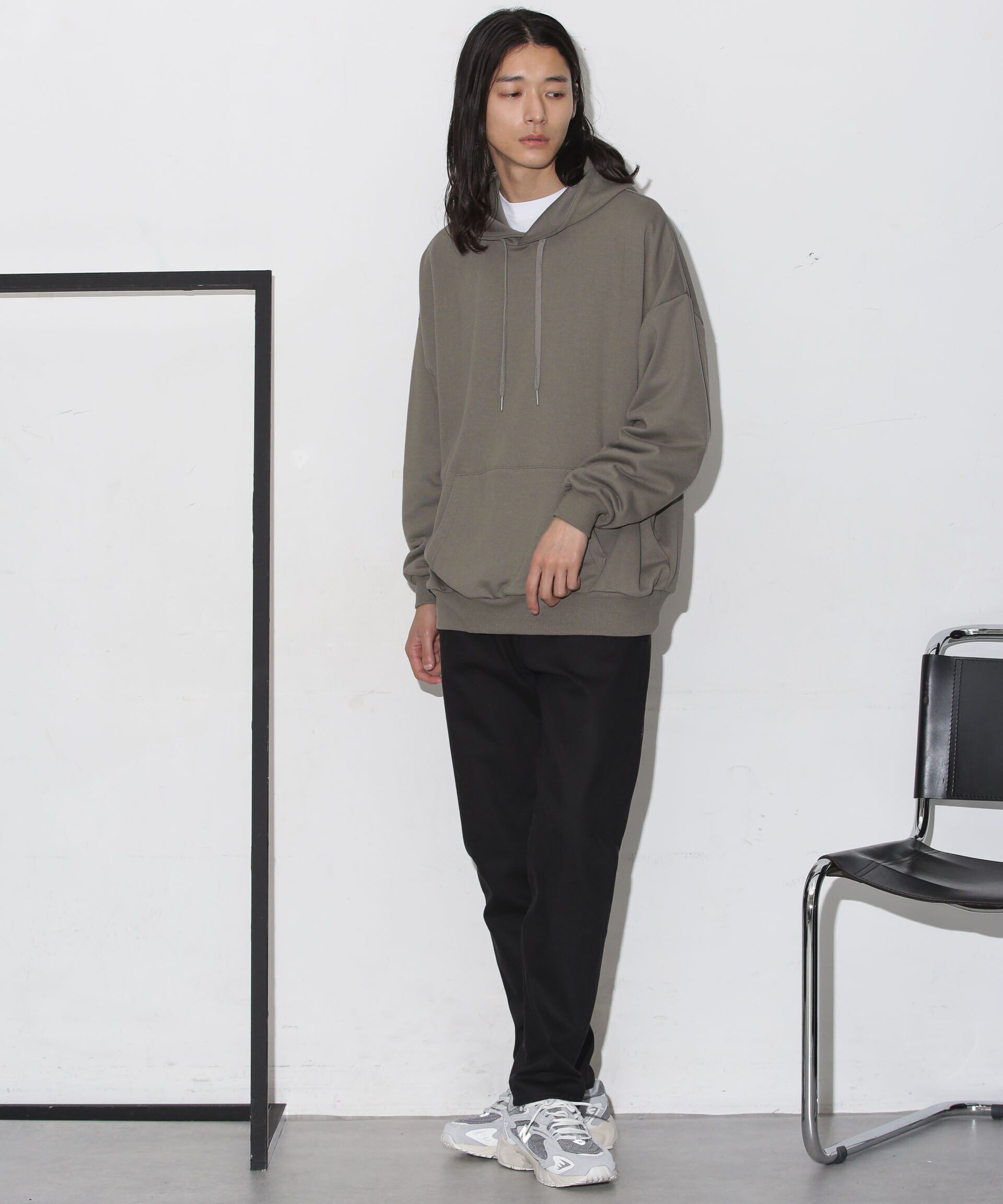 nano･universe「ビックシルエットフーディー」|パーカー|