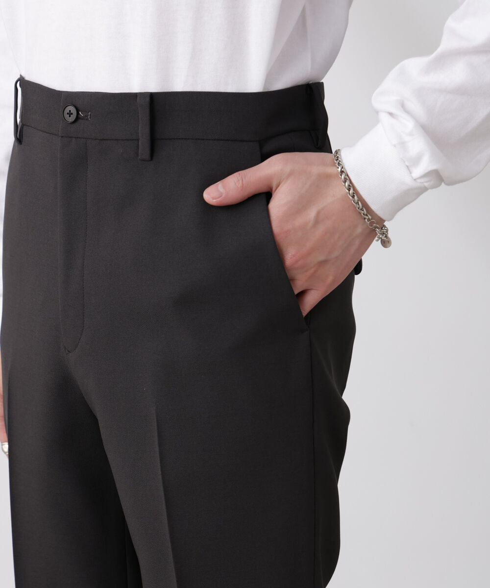 nano･universe「｢SOIGNE｣ECOPET(R)&times;AERO ツイルストレッチスラックス」|チノ|