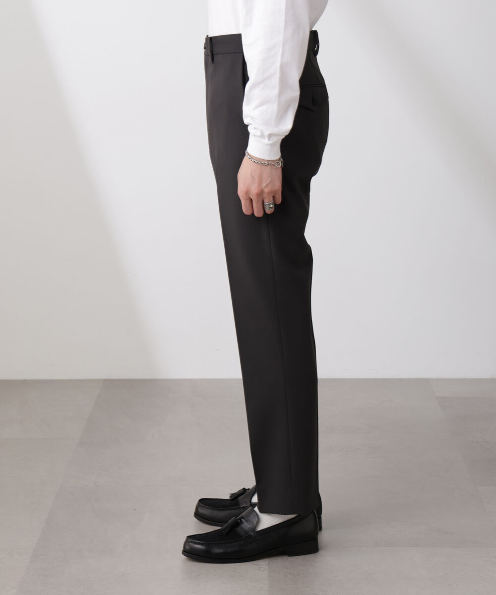 nano･universe「｢SOIGNE｣ECOPET(R)&times;AERO ツイルストレッチスラックス」|チノ|