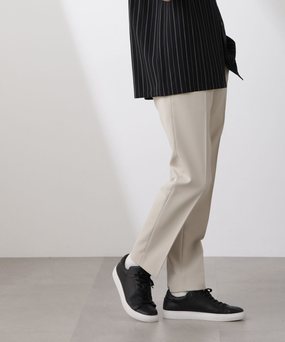 nano･universe「｢SOIGNE｣ECOPET(R)&times;AERO ツイルストレッチスラックス」|チノ|ライトベージ 1