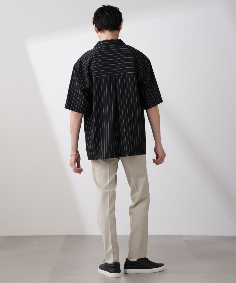 nano･universe「｢SOIGNE｣ECOPET(R)&times;AERO ツイルストレッチスラックス」|チノ|