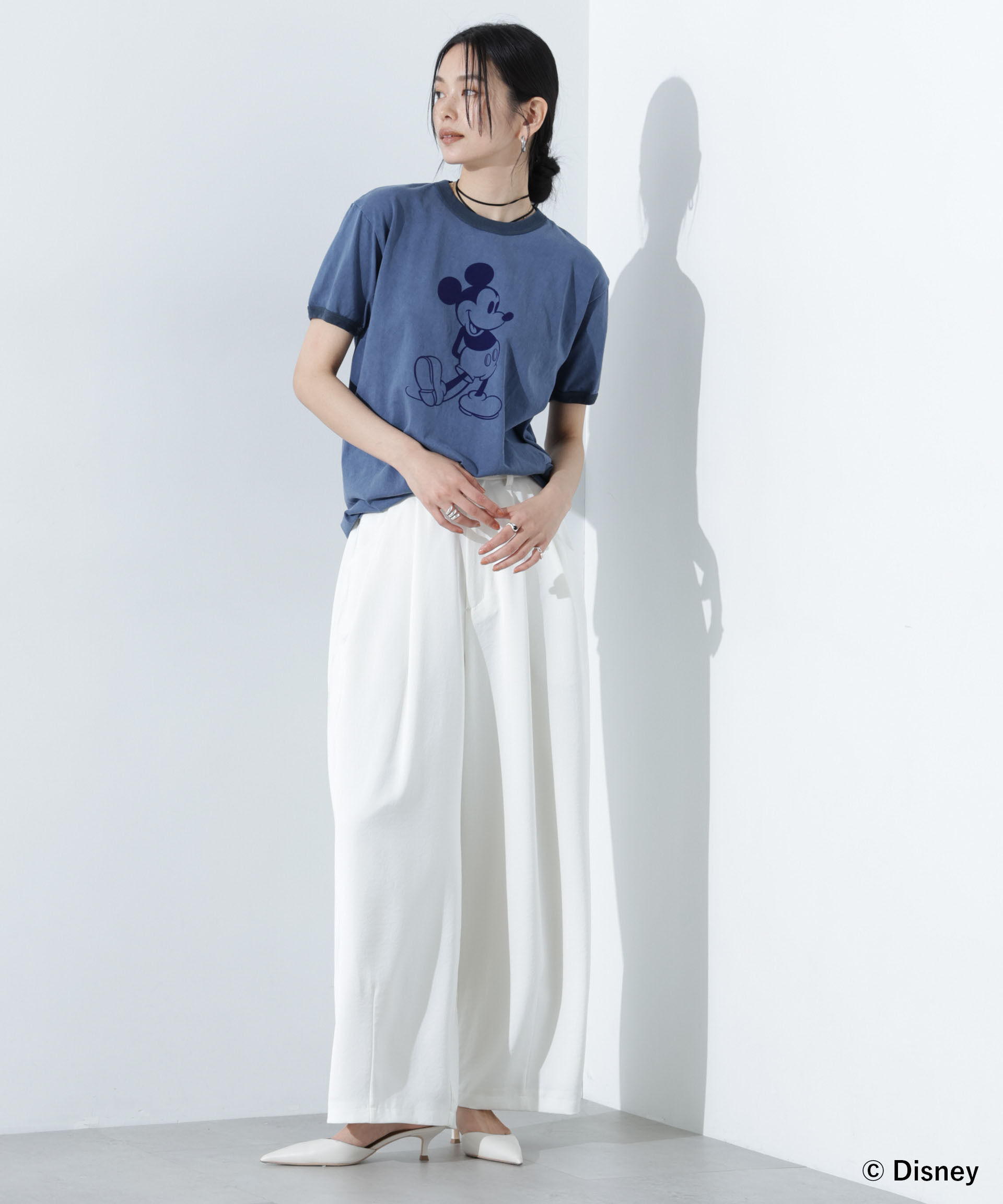 nano･universe「GOOD ROCK SPEED/MICKEY MOUSE/リンガーT」|Tシャツ・カットソー|