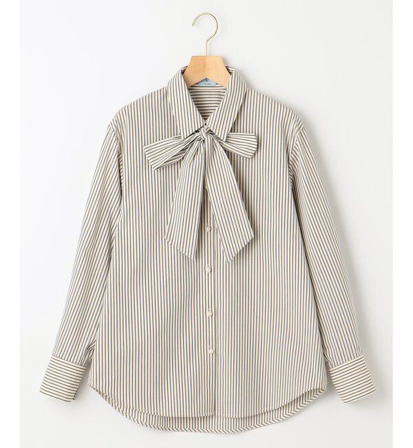 組曲「【ボウタイ付き】メッセージシャーティング シャツ」|シャツ・ブラウス|