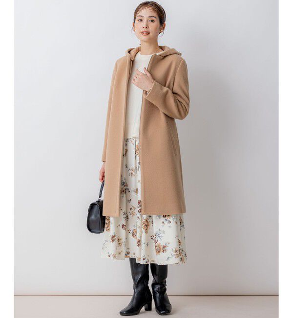 組曲「【8色展開・前後着用可】ウールカシミヤミックス パフスリーブ ニット」|ニット・セーター|