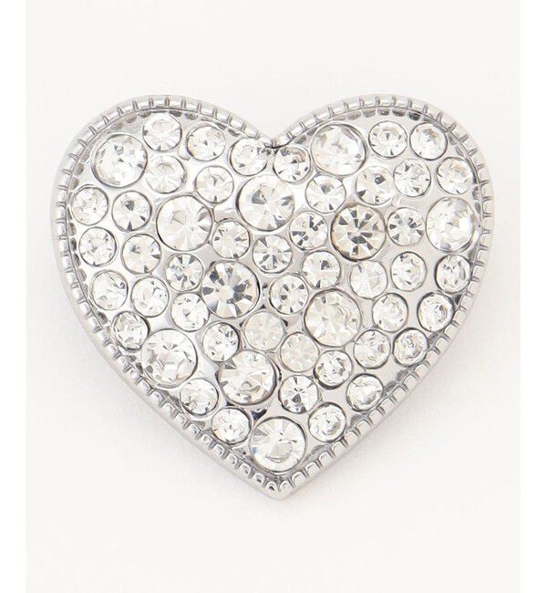 組曲「【人気につき再販決定！】ハートストーンブローチ」|ブローチ・コサージュ|