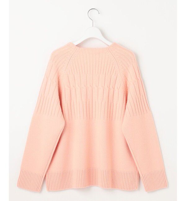 自由区「【洗える】ウールカシミヤブレンドケーブル ニット」|ニット・セーター|