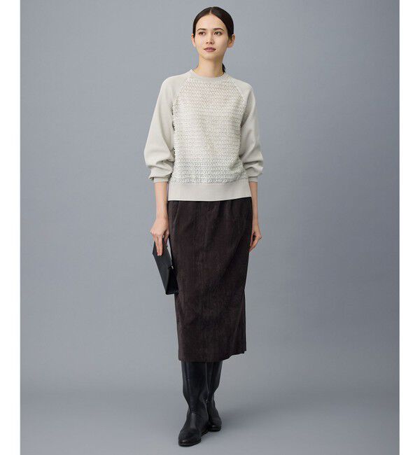 自由区「【SHIHOさん着用】フラップカーブミニクラッチ バッグ」|クラッチバッグ|