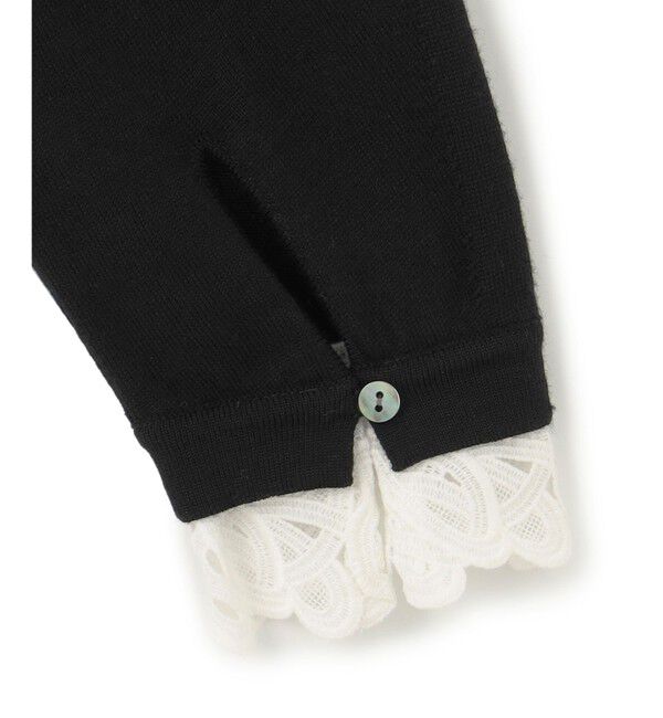 23区「【洗える】エンブロイダリーニット」|ニット・セーター|