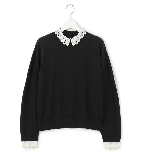 23区「【洗える】エンブロイダリーニット」|ニット・セーター|