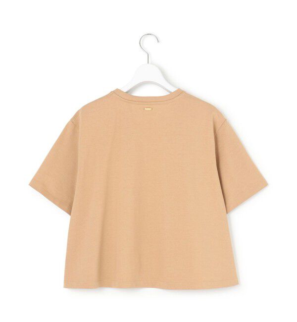 23区「【GLOW6月号掲載/洗える】スビンギザコットン クロップド Tシャツ」|Tシャツ・カットソー|