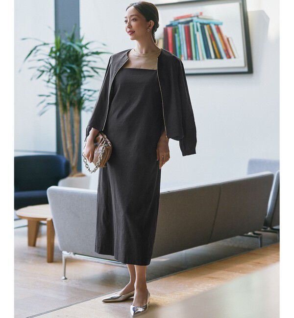 23区「【GLOW6月号掲載/洗える】スビンギザコットン クロップド Tシャツ」|Tシャツ・カットソー|