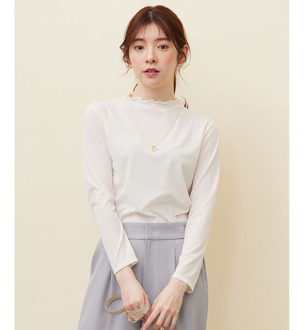 any SiS「シアー インナー」|Tシャツ・カットソー|アイボリー