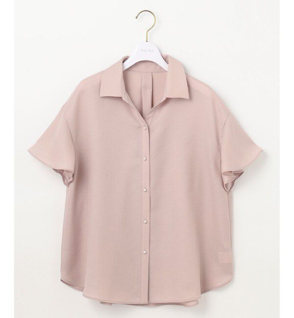 any SiS「【速乾・接触冷感】スムージーポリエステル シャツ ブラウス」|シャツ・ブラウス|