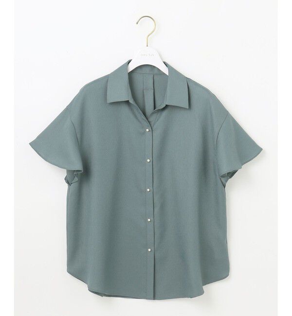 any SiS「【速乾・接触冷感】スムージーポリエステル シャツ ブラウス」|シャツ・ブラウス|