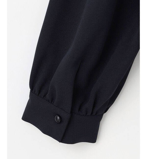 any SiS「【洗える】フリルネックスタンド ブラウス」|シャツ・ブラウス|