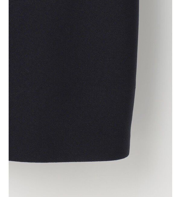 ANY SIS「【洗える】セレモニーダブルクロス クルーカラー ジャケット」|ノーカラージャケット|