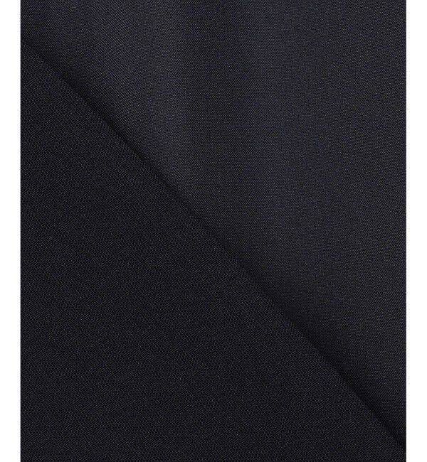 ANY SIS「【洗える】セレモニーダブルクロス クルーカラー ジャケット」|ノーカラージャケット|