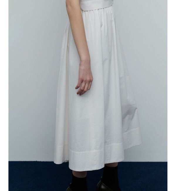 BEIGE,「GABRIEL / ギャザースカート」|スカート|Ecru