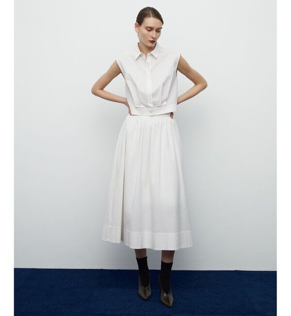 BEIGE,「GABRIEL / ギャザースカート」|スカート|