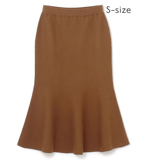 BEIGE,「【S-size】WILLOW / ニットスカート」|スカート|L.Brown