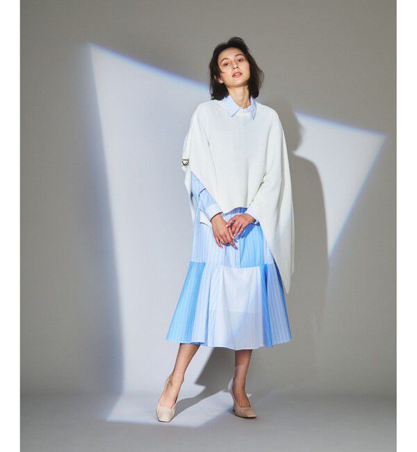  「リブポンチョストール」|ストール|