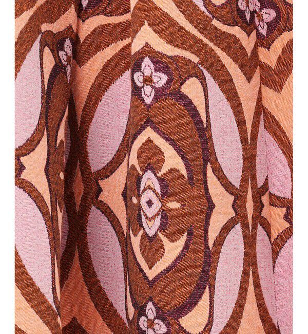 GRACE CONTINENTAL「ラメジャガードタックスカート」|スカート|