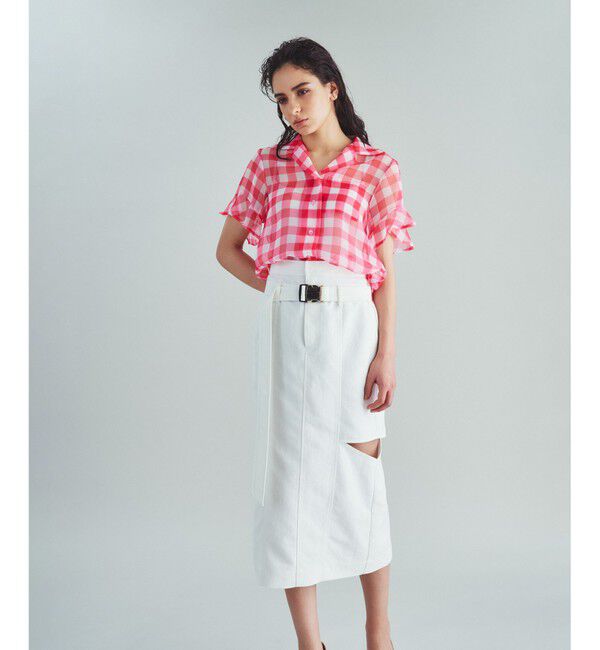 Grace Class「カットアウトタイトスカート」|スカート|