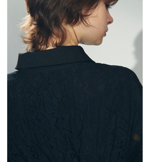 Diagram「レースレイヤードニットワンピース」|ワンピース|