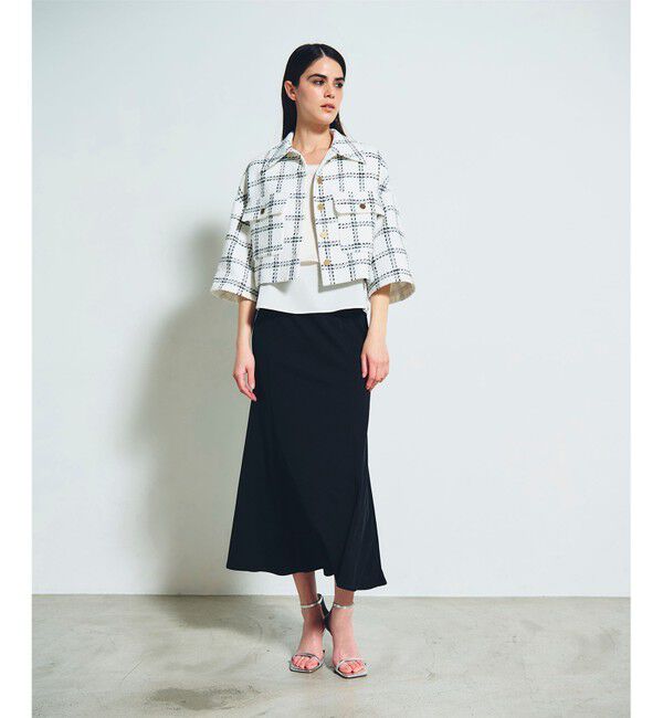 Grace Class「トリアセニットマーメイドスカート」|スカート|