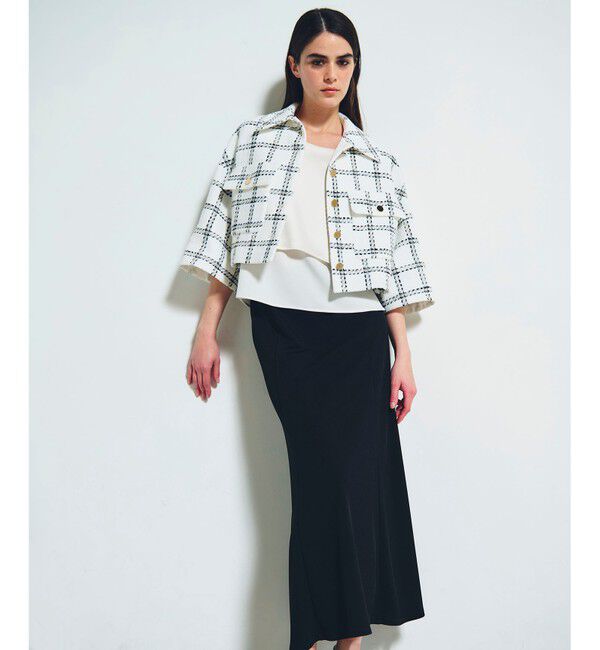 Grace Class「トリアセニットマーメイドスカート」|スカート|