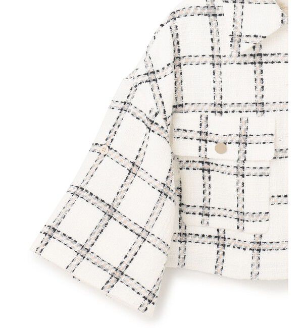 Grace Class「チェックツイードショートジャケット」|その他|