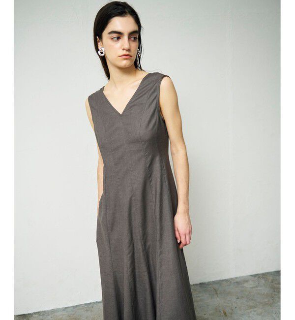 Grace Class「トリアセリネンフレアマキシ」|ワンピース|