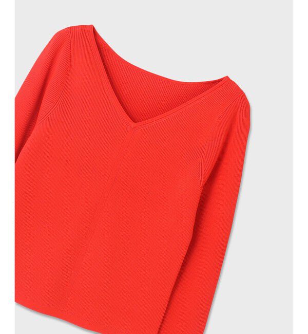 Diagram「リブVネックニットトップ」|ニット・セーター|