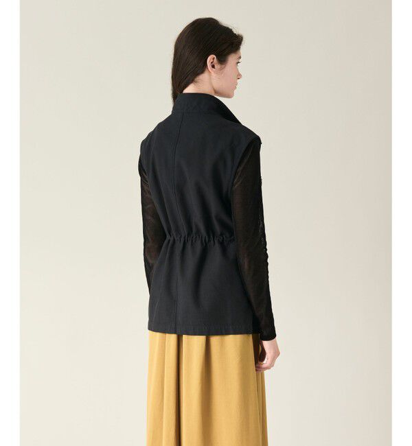 GRACE CONTINENTAL「ビジューアーミーベスト」|ベスト・ジレ|