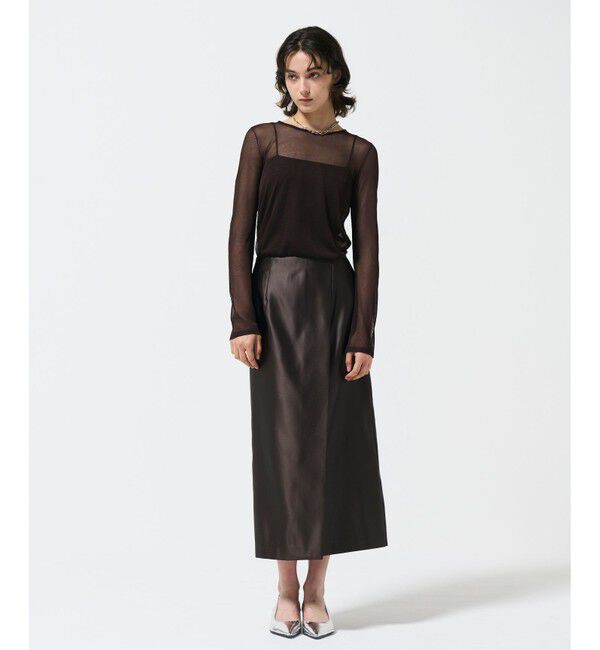 Diagram「コーティングラップスカート」|スカート|ﾀﾞｰｸﾌﾞ