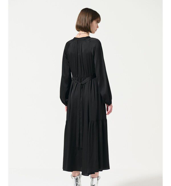 GRACE CONTINENTAL「シルキーカフタンワンピース」|ワンピース|