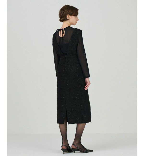 GRACE CONTINENTAL「ツイードタイトジャンパースカート」|スカート|