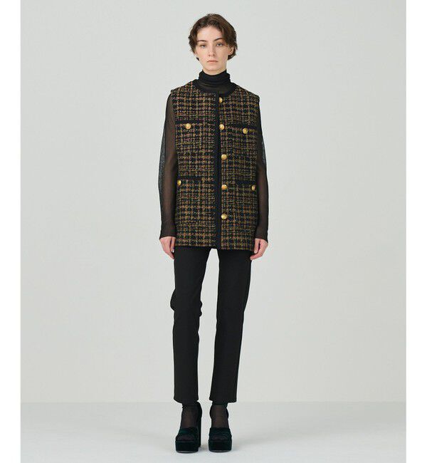 Diagram「裏起毛2WAYstスリムパンツ」|その他|ブラック