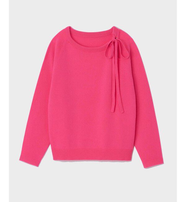 Grace Class「ボウタイカシミヤトップ」|ニット・セーター|