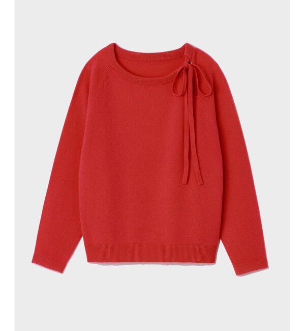 Grace Class「ボウタイカシミヤトップ」|ニット・セーター|