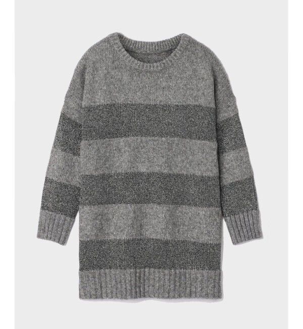 Grace Class「ラメボーダーニットトップ」|ニット・セーター|