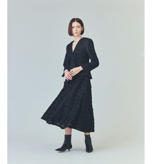 Grace Class「テープ刺繍レーススカート」|スカート|