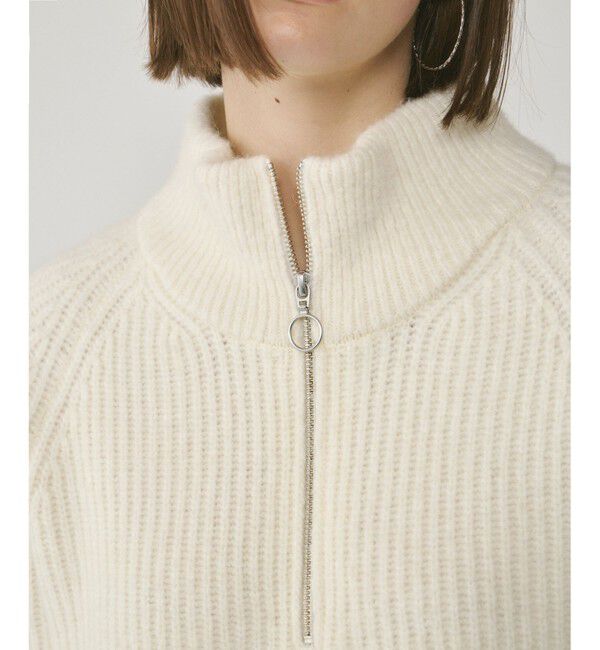 Diagram「畦zipニットトップ」|ニット・セーター|