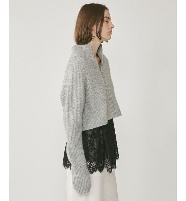 Diagram「畦zipニットトップ」|ニット・セーター|