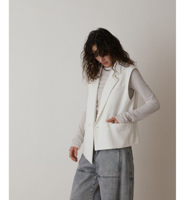  「イレヘムジレジャケット」|ノーカラージャケット|