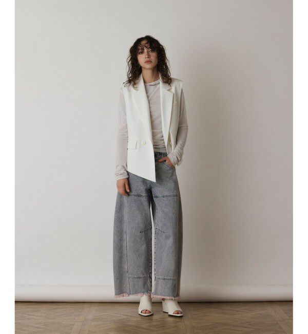  「イレヘムジレジャケット」|ノーカラージャケット|