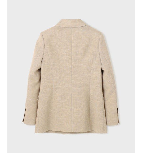  「リネンライクダブルジャケット」|テーラードジャケット|