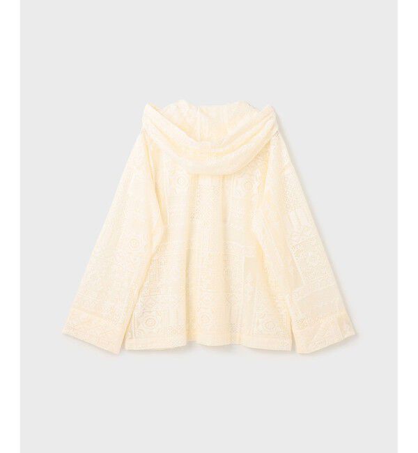 GRACE CONTINENTAL「キカレースフード付トップ」|シャツ・ブラウス|